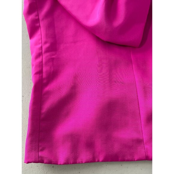 Express Top Size 4 Strapless Bow Corset Tube Hot Pink Bow Feminine Holiday - Picture 8 of 11